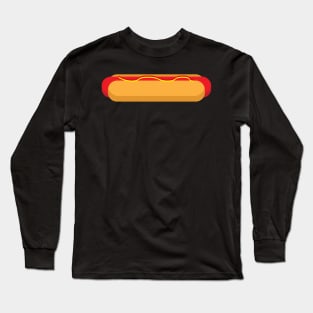 Hotdog Emoji Tee Shirt Long Sleeve T-Shirt